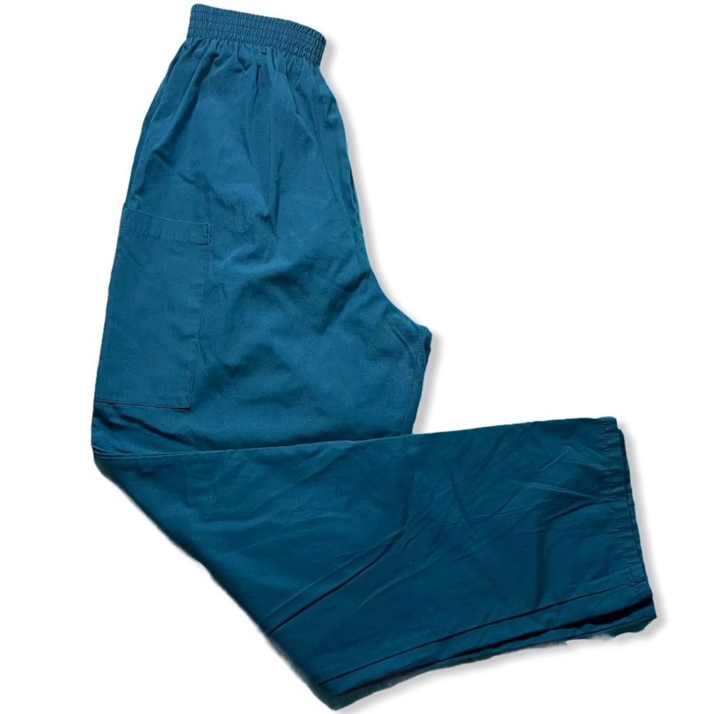 Dark Teal Scrub Zone Pants